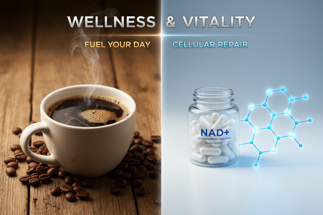 Why Your Afternoon Energy Slump Needs Cellular Repair, Not Caffeine